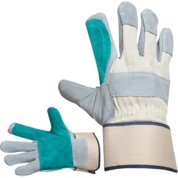 Pracovní rukavice ČERVA rukavice MAGPIE LIGHT FF kombinované 10" zdvojená dlaň z hovězí štípenky 0101009199105