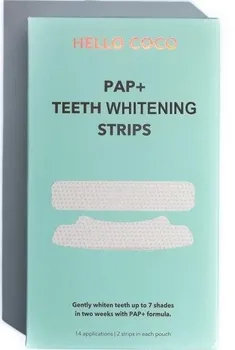 Přípravek na bělení chrupu hello coco PAP+ Teeth Whitening Strips 28 ks
