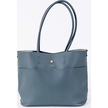 Kabelka Tříoddílová střední tmavězelená kabelka na rameno David Jones 6705-2A