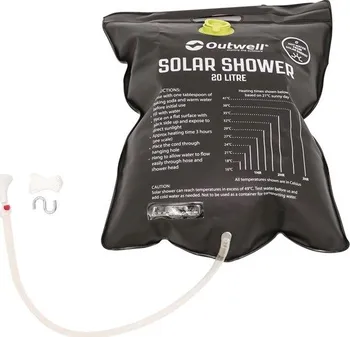 kempingová sprcha Outwell Solar Shower 20 l