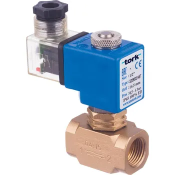 Elektromagnetický solenoidový ventil TORK T-BHD203 DN 15, 230 VAC