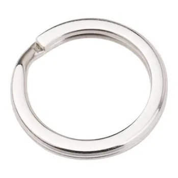 Šperky4U Ocelový kroužek na klíče, pr. 20 mm - KX0001-20