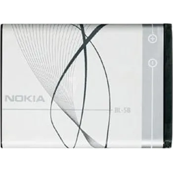 Mobilní telefon Baterie NOKIA BL-5B 3220/5140, Li-ION 890 mAh, bulk, originální