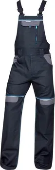 montérky Ardon Cool Trend kalhoty s laclem zkrácené černé/šedé 3XL