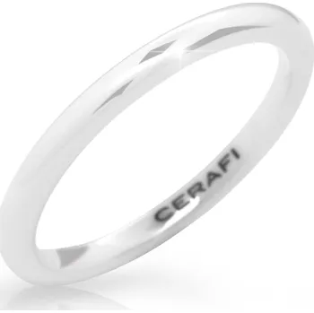 Prsten Cerafi Keramický prsten SOLE BIANCO 104 Velikost: 49