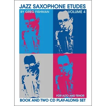 Jazz Saxophone Etudes Volume 4 - pro saxofon 949900