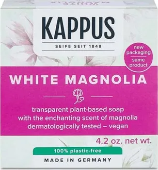 Mýdlo Kappus White Magnolia toaletní mýdlo 125 g