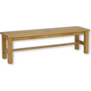 Jídelní židle NR705 dřevěná rustikální jídelnílavice z přírodní borovice Drewmax (Povrch přírodní vosk!)