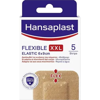 Zdravotnický materiál Hansaplast Flexible XXL elastická náplast 6x9cm 5ks