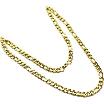 Řetízek Řetízek z chirurgické oceli Gold Figaro 7.5 mm