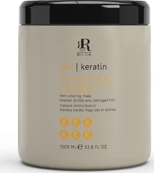 Vlasová regenerace RR Line Real Keratin maska pro poškozené vlasy 1 l