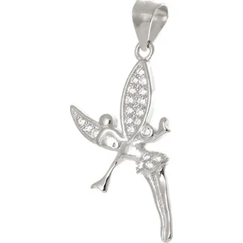 Přívěsek Stříbrný přívěšek víla STRZ0849F