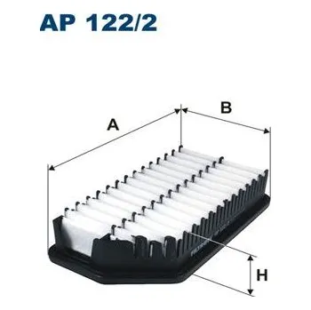 Vzduchový filtr Vzduchový filtr FILTRON AP 122/2