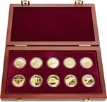 Česká mincovna Sada 10 zlatých mincí…