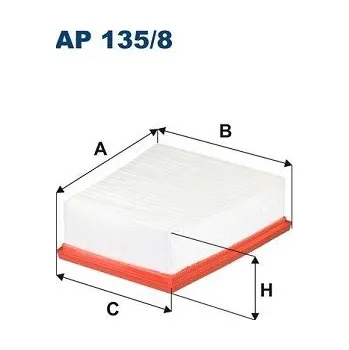 Vzduchový filtr Vzduchový filtr FILTRON AP 135/8