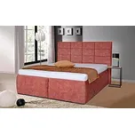 Postel ELIN 2 180cm, s roštem a s úložným prostorem + plynové vzpěry