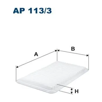 Filtr do auta Vzduchový filtr FILTRON AP 113/3