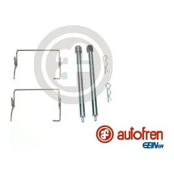 Přislušenství brzdového systému Sada příslušenství, obložení kotoučové brzdy AUTOFREN SEINSA D42973A