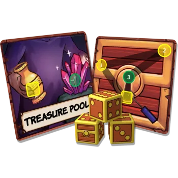 Desková hra Phase Shift Games Dungeon Drop - Trials & Tools - EN