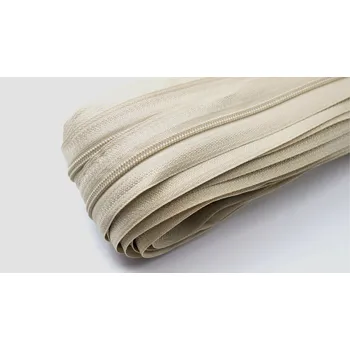 Zip Zip spirálový v metráži 3mm béžová