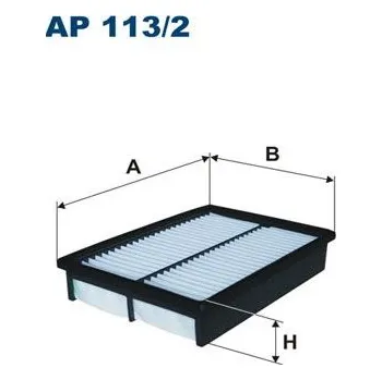 Vzduchový filtr Vzduchový filtr FILTRON AP 113/2