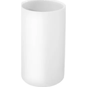 Držák na kartáček SEPIO Kelímek CORAL bílý 6x11 cm