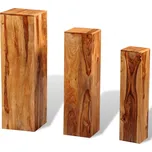 vidaXL 244357 sheesham masiv/hnědý