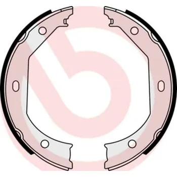 Brzdová čelist Sada brzdových čelistí, parkovací brzda BREMBO S 06 509