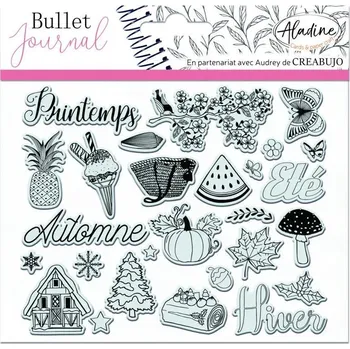 Dětské razítko Razítka Stampo Bullet Journal - Roční období