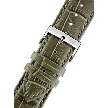 Řemínek na hodinky Kožený řemínek Morellato Bolle M 2269480.172, zelený