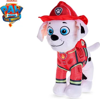 plyšák Paw Patrol 37cm Marshall plyšový 0m+