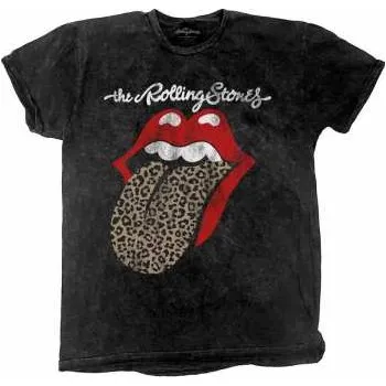 Merch The Rolling Stones: Tričko Leopard Tongue L 2022