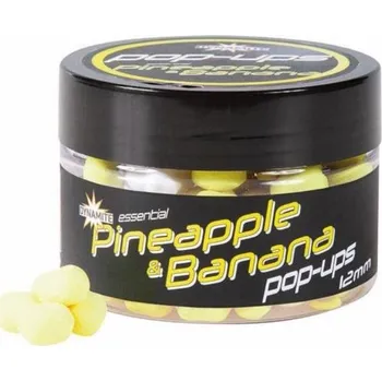Boilies Dynamite Baits Pop-Ups Fluro 12 mm Pineapple & Banana