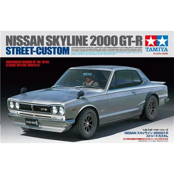 Plastikový model 1:24 Nissan Skyline 2000GT-R Street-Custom