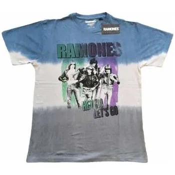 Merch Ramones: Tričko Hey Ho Retro L