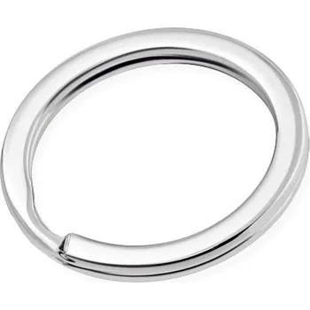 Šperky4U Ocelový kroužek na klíče, pr. 30 mm - KX0001-30