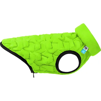 Obleček pro psa AiryVest UNI Elastic oboustranná bunda zelená/černá M 43