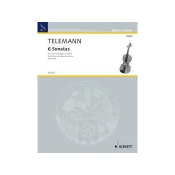 6 Sonatas For Violin - housle a klavr 1250257