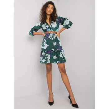 Dámské šaty Dámské šaty s páskem PENSACOLA zelené