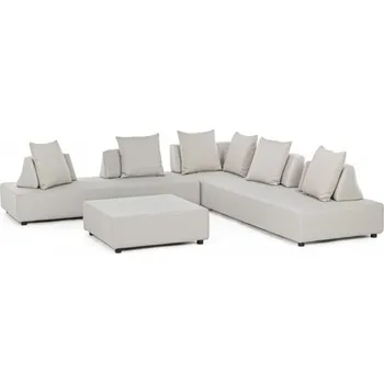 Pohovka BIZZOTTO Venkovní set pohovek PIPER světlý 0662860