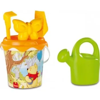 Hračka na písek SMOBY Kyblíček s přísl. Medvídek Pú, střední Smoby