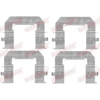 Brzdový systém Sada příslušenství, obložení kotoučové brzdy Quick Brake 109-1776