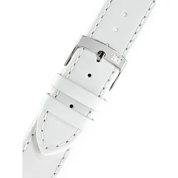 Řemínek na hodinky Kožený řemínek Morellato Sprint EC 5202875.017 M, bílý, Quick Release