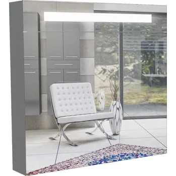 Zrcadlo INTEDOOR zrcadlová skříňka s integrovaným LED osvětlením R ZS 60 LED Varianta: A5606 Modrá Indigo MAT + doprava zdarma + při platbě převodem sleva