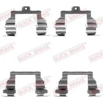 Přislušenství brzdového systému Sada příslušenství, obložení kotoučové brzdy Quick Brake 109-1291