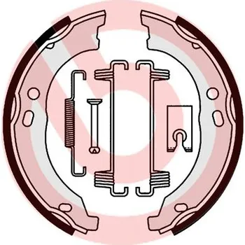 Brzdová čelist Sada brzdových čelistí, parkovací brzda BREMBO S 23 579