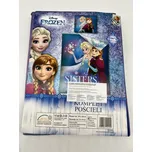 Frozen Dětské modré bavlněné povlečení Ledové králoství Barva: Modrá, rozměr: 140x200 + 70x90