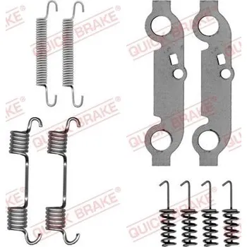 Brzdová čelist Sada příslušenství, parkovací brzdové čelisti quick brake 105-0537