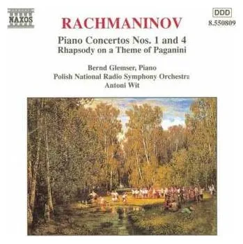 Zahraniční hudba CD Sergei Vasilyevich Rachmaninoff: Piano Concertos Nos. 1 And 4 / Rhapsody On A Theme Of Paganini 2000