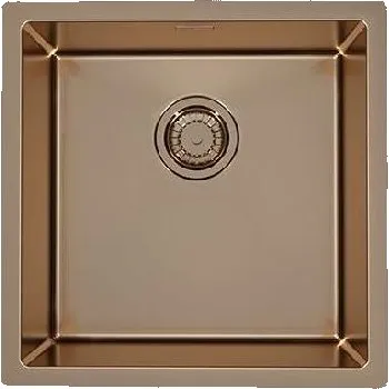 Nerezový dřez Alveus Quadrix Monarch - Dřez 45x45 cm, copper 1122689